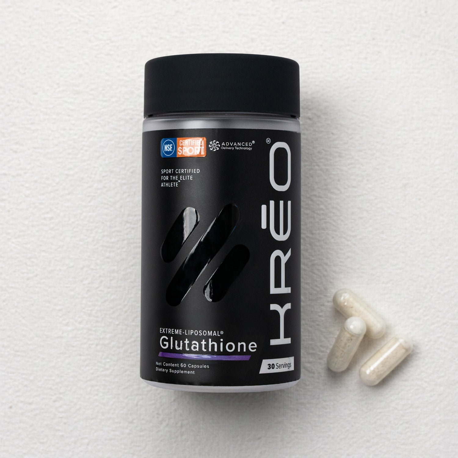 KREO® Liposomal Glutathione Capsules – KRĒO