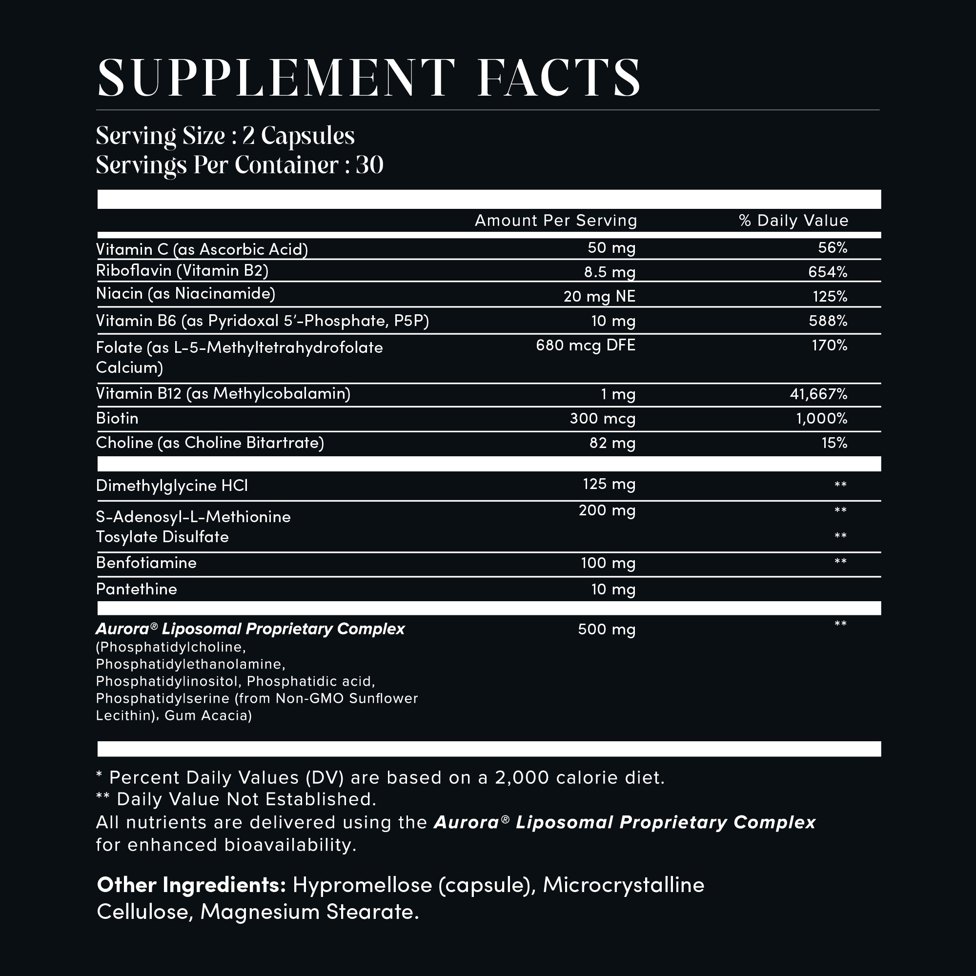 KREO® Liposomal B-Complex Capsules