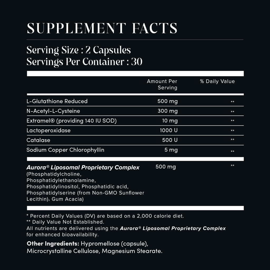 KREO® Liposomal Glutathione Capsules