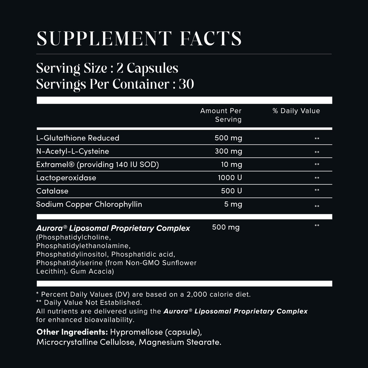 KREO® Liposomal Glutathione Capsules
