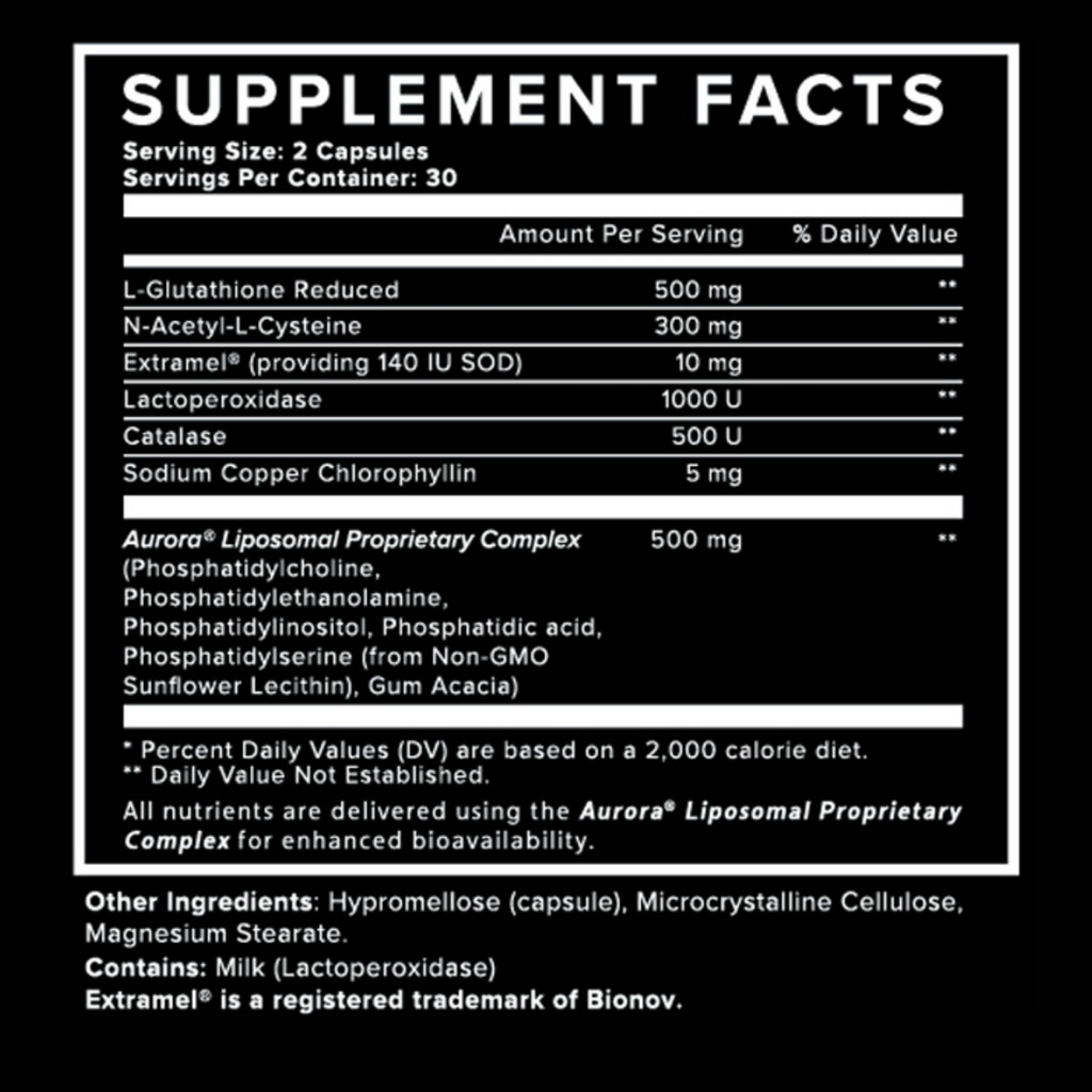 KREO® Liposomal Glutathione Capsules